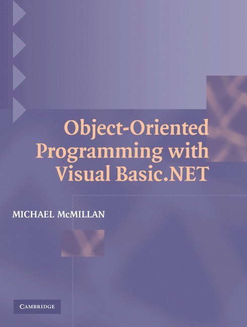 Object-Oriented Programming with Visual Basic.NET
