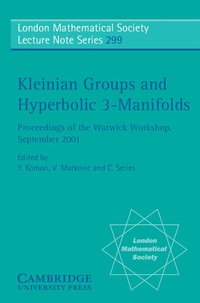 bokomslag Kleinian Groups and Hyperbolic 3-Manifolds
