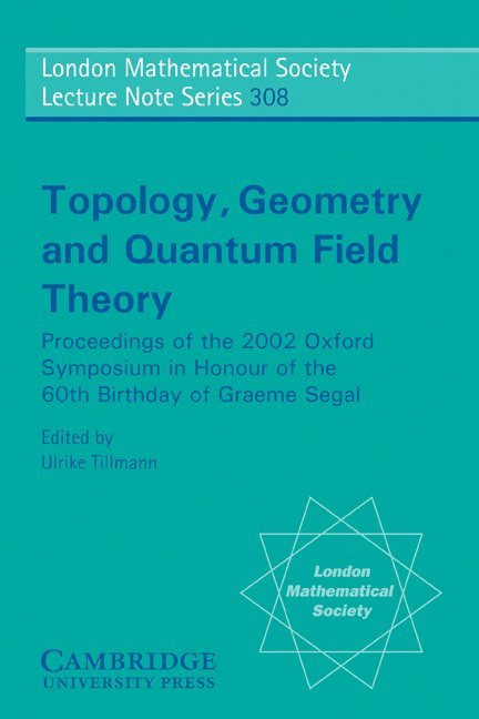 Topology, Geometry and Quantum Field Theory 1
