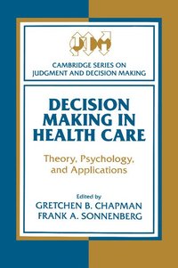 bokomslag Decision Making in Health Care