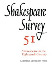 bokomslag Shakespeare Survey