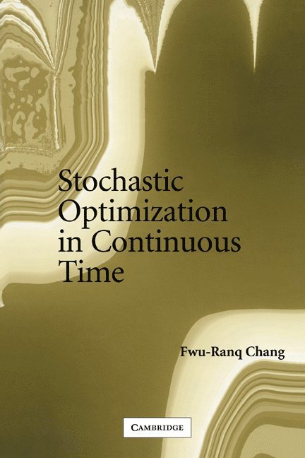 Stochastic Optimization in Continuous Time 1