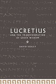 bokomslag Lucretius and the Transformation of Greek Wisdom