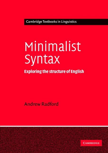 Minimalist Syntax