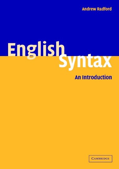 Andrew Radford - English Syntax, Häftad
