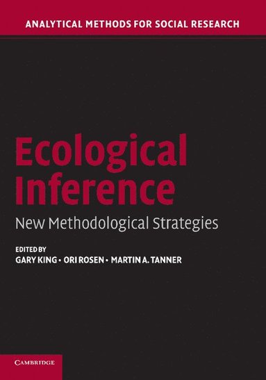 bokomslag Ecological Inference