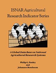 bokomslag ISNAR Agricultural Research Indicator Series