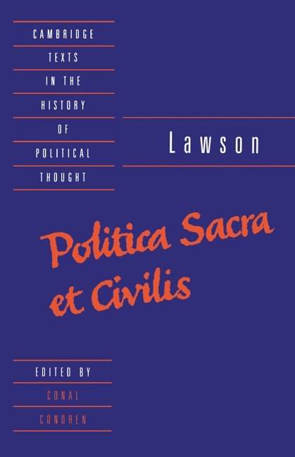 Lawson: Politica sacra et civilis 1