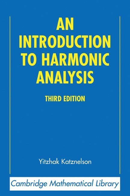 An Introduction to Harmonic Analysis 1