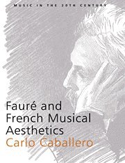 bokomslag Faure and French Musical Aesthetics