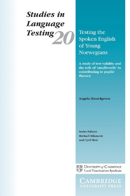 Testing the Spoken English of Young Norwegians 1