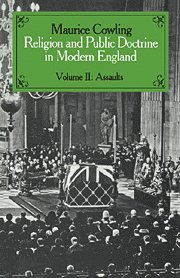 bokomslag Religion and Public Doctrine in Modern England: Volume 2