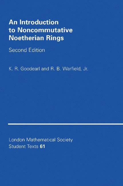 An Introduction to Noncommutative Noetherian Rings 1