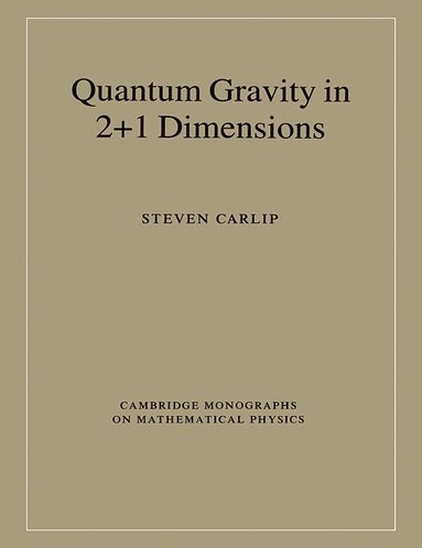 bokomslag Quantum Gravity in 2+1 Dimensions