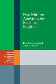 bokomslag Five-Minute Activities for Business English