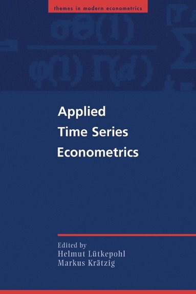 bokomslag Applied Time Series Econometrics