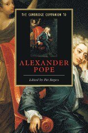Pat Rogers, Pat (University of South Florida) Rogers - Cambridge Companion to Alexander Pope, Häftad
