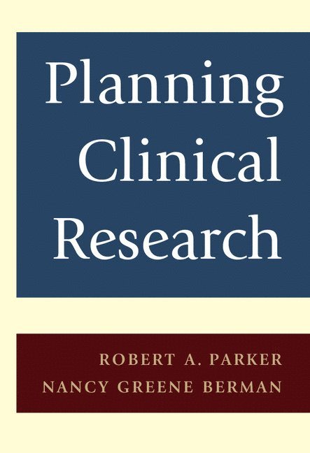 Planning Clinical Research 1