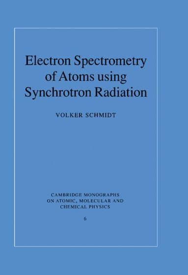 bokomslag Electron Spectrometry of Atoms using Synchrotron Radiation