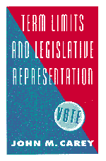 bokomslag Term Limits and Legislative Representation