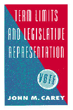 Term Limits and Legislative Representation 1