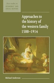 bokomslag Approaches to the History of the Western Family 1500-1914