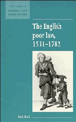 The English Poor Law, 1531-1782 1