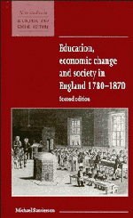 bokomslag Education, Economic Change and Society in England 1780-1870