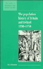 bokomslag The Population History of Britain and Ireland 1500-1750