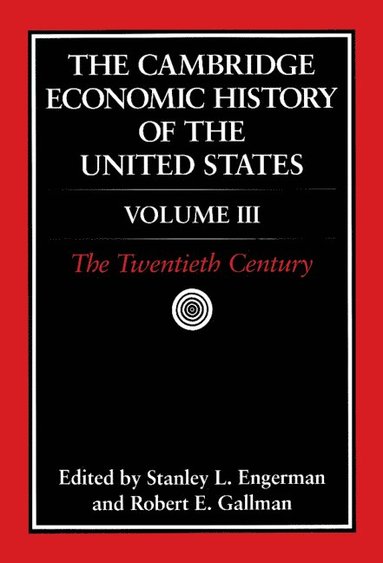 bokomslag The Cambridge Economic History of the United States