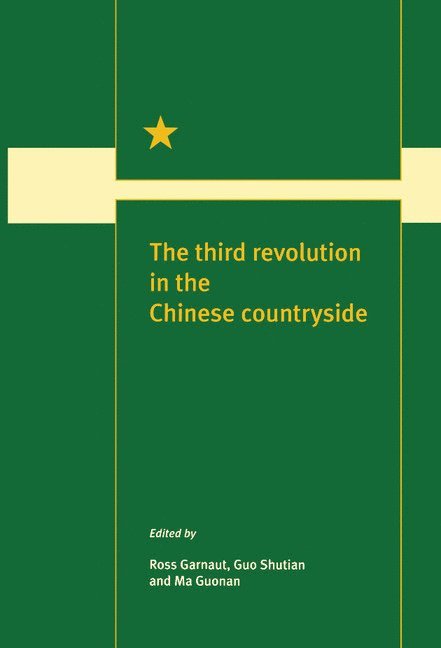 The Third Revolution in the Chinese Countryside 1