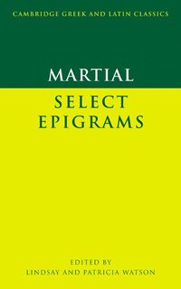 bokomslag Martial: Select Epigrams