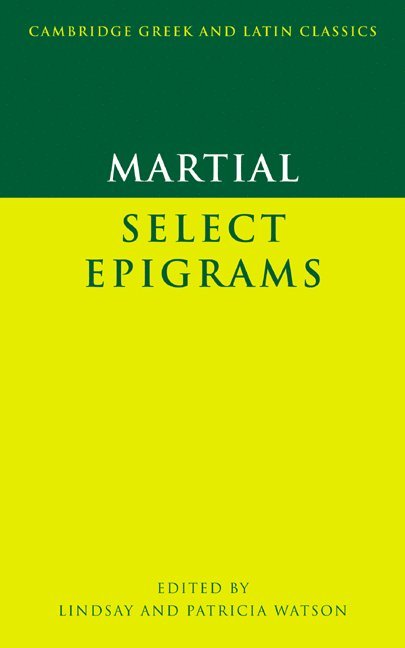 Martial: Select Epigrams 1
