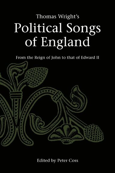 bokomslag Thomas Wright's Political Songs of England