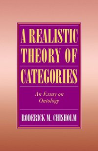 bokomslag A Realistic Theory of Categories