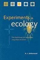 bokomslag Experiments in Ecology