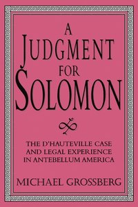 bokomslag A Judgment for Solomon