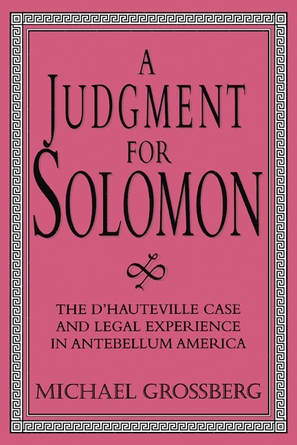 A Judgment for Solomon 1