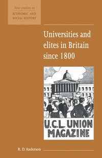 bokomslag Universities and Elites in Britain since 1800