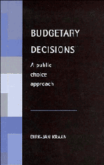 Dirk-Jan Kraan - Budgetary Decisions, Häftad