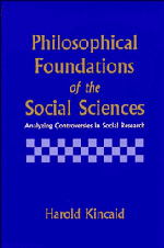 Philosophical Foundations of the Social Sciences 1