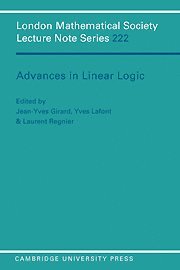 bokomslag Advances in Linear Logic