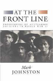 Mark Johnston - At the Front Line, Inbunden