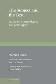 Subject and the Text