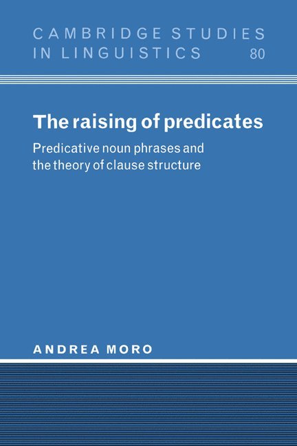 The Raising of Predicates 1