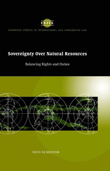 bokomslag Sovereignty over Natural Resources