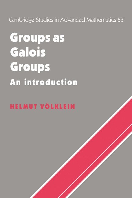 Groups as Galois Groups 1