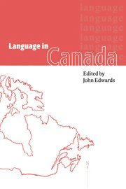 bokomslag Language in Canada
