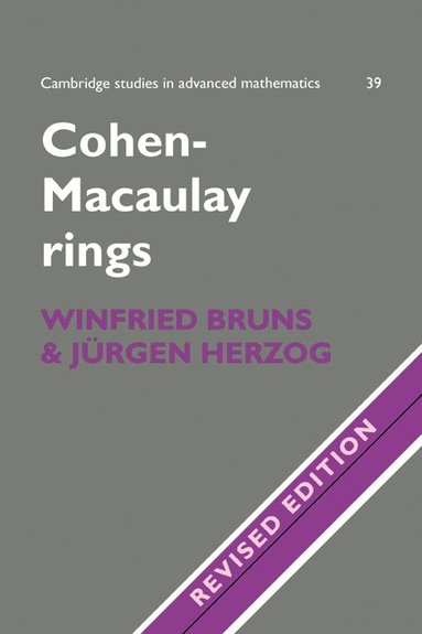 bokomslag Cohen-Macaulay Rings