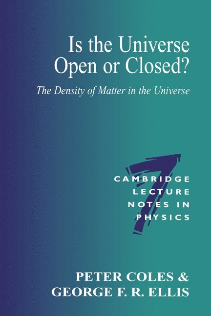 Is the Universe Open or Closed? 1